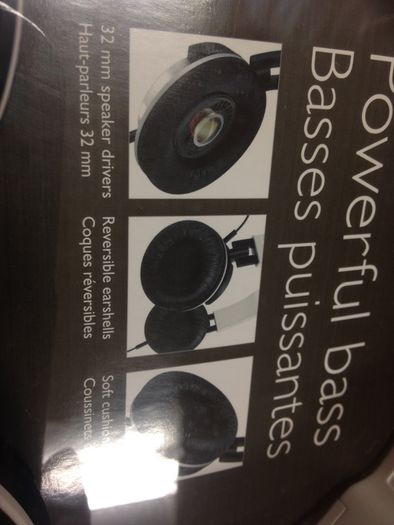 Headphones Head Phones Powerful Bass