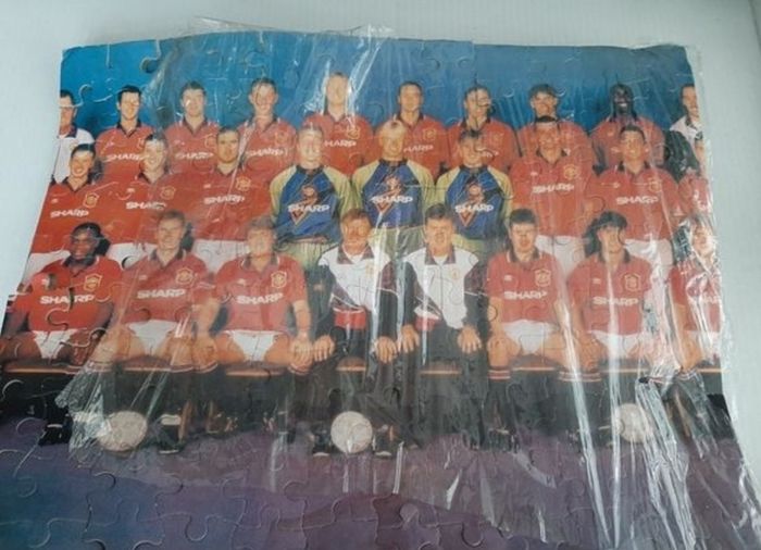 vintage collectable man United large jigsaw