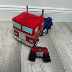 remote control transformer optimus prime