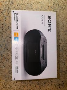 Brand New & Factory Sealed Sony CFD-S70 CD/Cassette Boombox