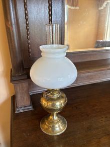 Antique Paraffin Oil Lamp