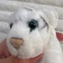 Ark Toys Premier Collection White Tiger Soft Plush approx. 14cm. Used Please see photos Image 8