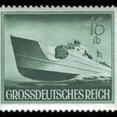 Historic Rare and Genuine WW2 German Stamp