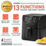 Air Fryers Oven, 5.5L XXL Oil Free Air Fryer 1700W with Rapid Air Technology for Healthy Fast Cooking & 55% Energy-Saving, 11 Presets, LED Onetouch Screen, Nonstick Basket (FREE SHIPPING) Image 3