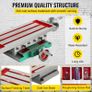 Milling Table 17.7 x 6.7Inch (450 x 170 mm) Compound Slide Milling Table 30KG Multifunction Worktable Cross Milling Machine Compound 2 Axis 4 Ways for All Drill Stands Bench Drilling Milling Machine Image 5