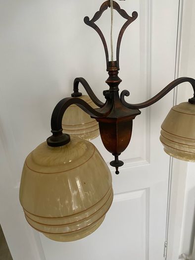 Art Deco ceiling light chandelier