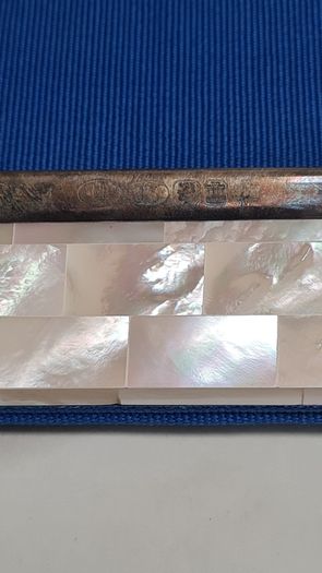 silver photo frame