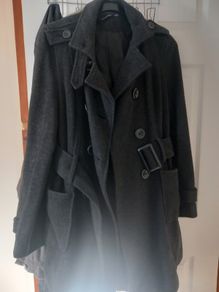 Winter Grey Coat Good Condition