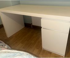IKEA Malm Desk- White