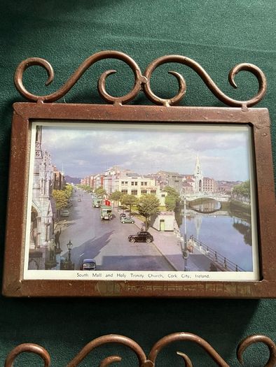 Small Vintage Cork City framed prints