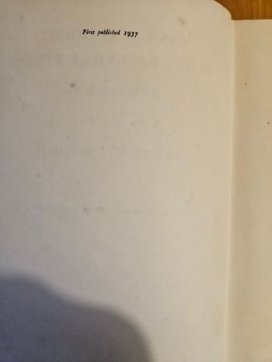 As I Was Going Down Sackville Street. A Phantasy In Fact. By Oliver St. J. Gogarty. First Edition 1937 Hardback In Good Condition.  See Photos For Same.