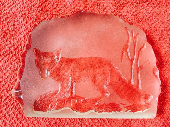 Crystal Fox Sculpture