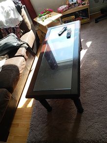 table 120 long 50 wide 48 high roughly