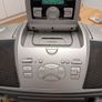 Silver Bush Src198cd Portable Cd Player Boombox / Cassette Player Radio Image 2
