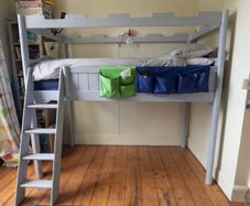 Solid Wood high sleeper bed