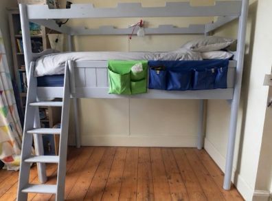Solid Wood high sleeper bed
