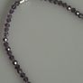 Necklace - Pink and Purple Glass Beads Image 3