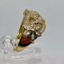 Diamond Heart Ring in 18K Rose Gold Vermeil Plated Sterling Silver Image 4