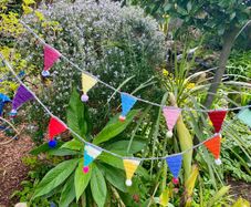 Beach Hut Party Bunting