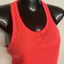 Bright orange Zara vest  racer back top, age 11-12 Image 2