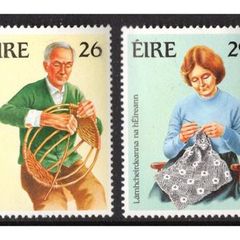 1983 Ireland Irish Handcraft Commemorative Stamps Mint Never Hinged (MNH)