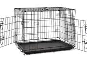 BRAND NEW medium dog crate in black 91cm - kennel - cat rabbit chinchilla cage - pet carrier