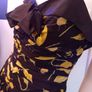 1970s Barbarella Vintage Strapless Dress Image 2