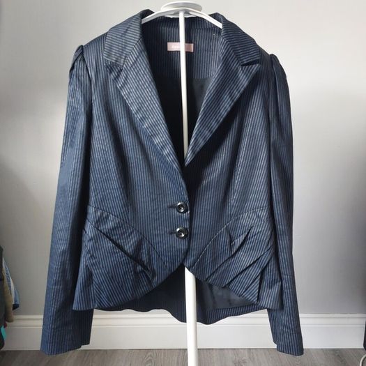 A-wear pinstripe blazer... 3 for 2 on all clothing