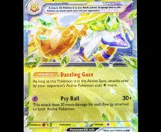 Espathra EX 006/091 Ultra Holo Rare Scarlet & Violet Paldean Fates Pokemon Card