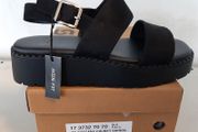 Schuh Tuscany Chunky Sandal Black Size 5