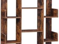 main image for ad Tree-Shaped Bookcase with 13 Compartments, vintage brown