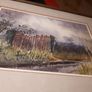 J.K. Flack Water signed water colour framed  print Image 4