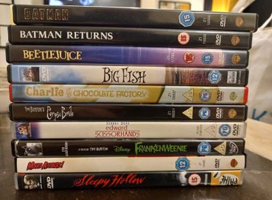 Tim Burton Dvd Collection