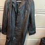 ladies leather trench coat Image 4