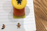 Girl shaped punch for paper craft
