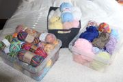 Multi coloured and Shimmer Yarn x 3 boxes only 40 euro