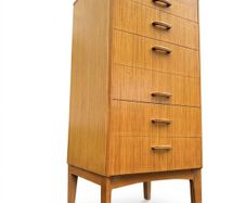 Vintage Retro Mid Century Tallboy/Chest of Drawers
