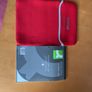 Red laptop skin Image 2
