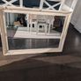 Large Ornate Cream French Style Wall Mirror Image 3