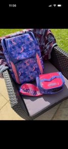 Smiggle school bag, lunch bag and pencil case