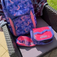 Smiggle school bag, lunch bag and pencil case