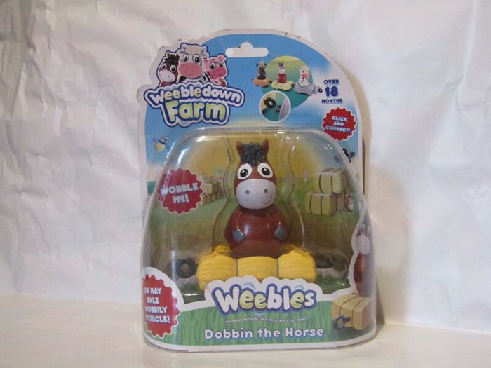 Weebles Dobbin The Horse Rare Hard To Find Brand New in Box