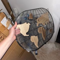 world map photo