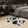 Cow Print Rug Faux Cowhide Area Carpet Animal Print Mat for Living Room Bedroom kitchen Non-Slip 3.6x2.5FT 110cmx75cm (FREE POSTAGE) Image 4