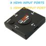 3 way Port HDMI Switch Splitter Hub 1080p INPUT 1 OUTPUT for PS3 Xbox 360 Sky HD Image 4
