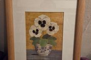 M.Wiscombe Floral print - Framed