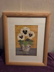 M.Wiscombe Floral print - Framed