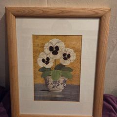M.Wiscombe Floral print - Framed