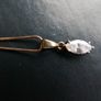 Vintage 9ct Gold 375 Gold Pendant and Chain 3,4g L-9,8" Image 8