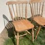 Kitchen Chairs x 3 - Antique - Windsor Image 5